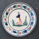 Lot de 3 assiettes HB Quimper