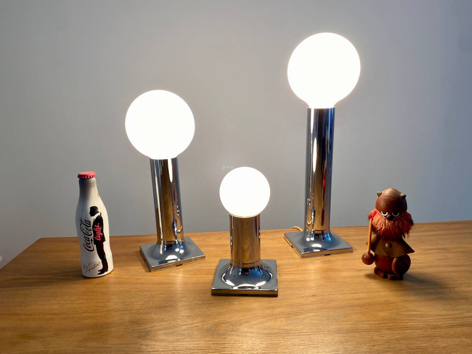 Space age wall lamp Rolf Krüger Staff Leuchten RFA vintage 70 original