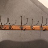 Antique workshop coat rack