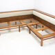 Canapé d’angle de salle à manger fonctionnaliste Tchécoslovaquie, années 1930