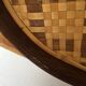 Vintage rattan and wicker tray
