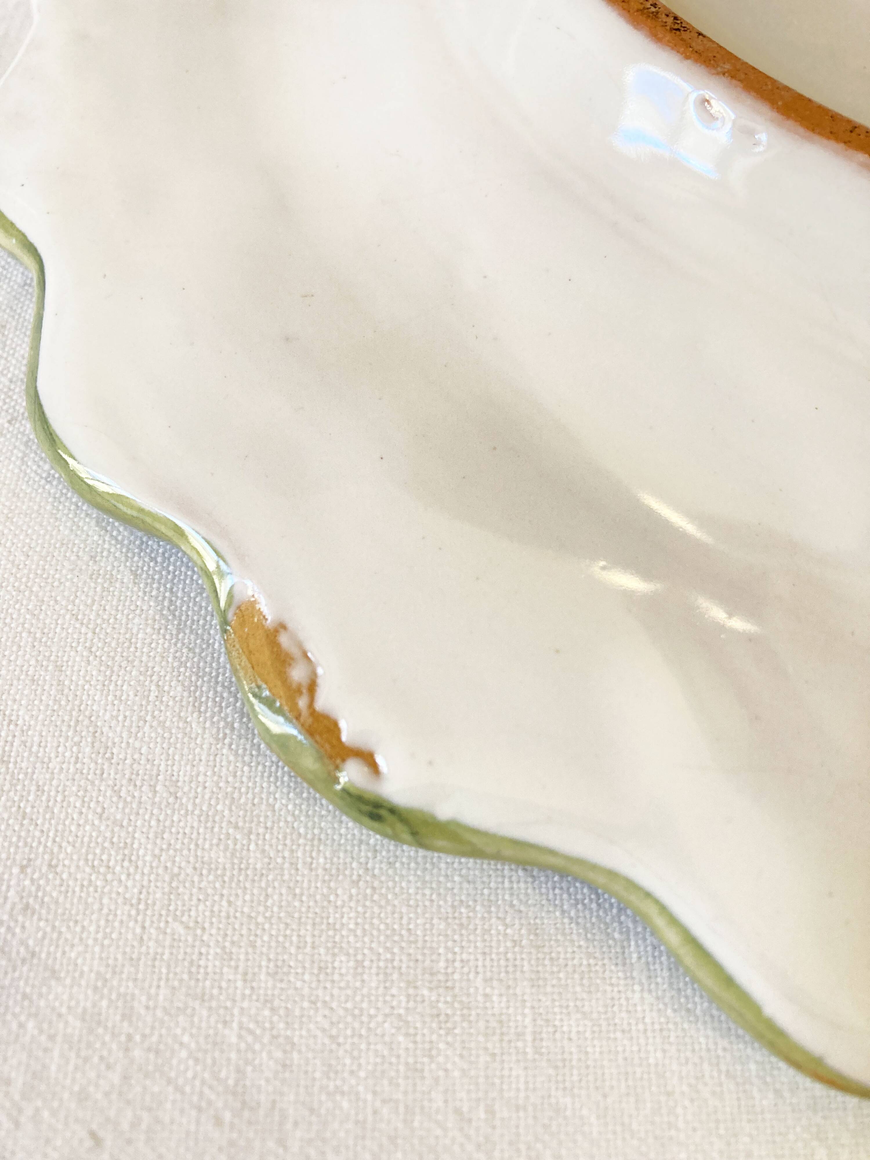 Decorative plate, Martres-Tolosane earthenware