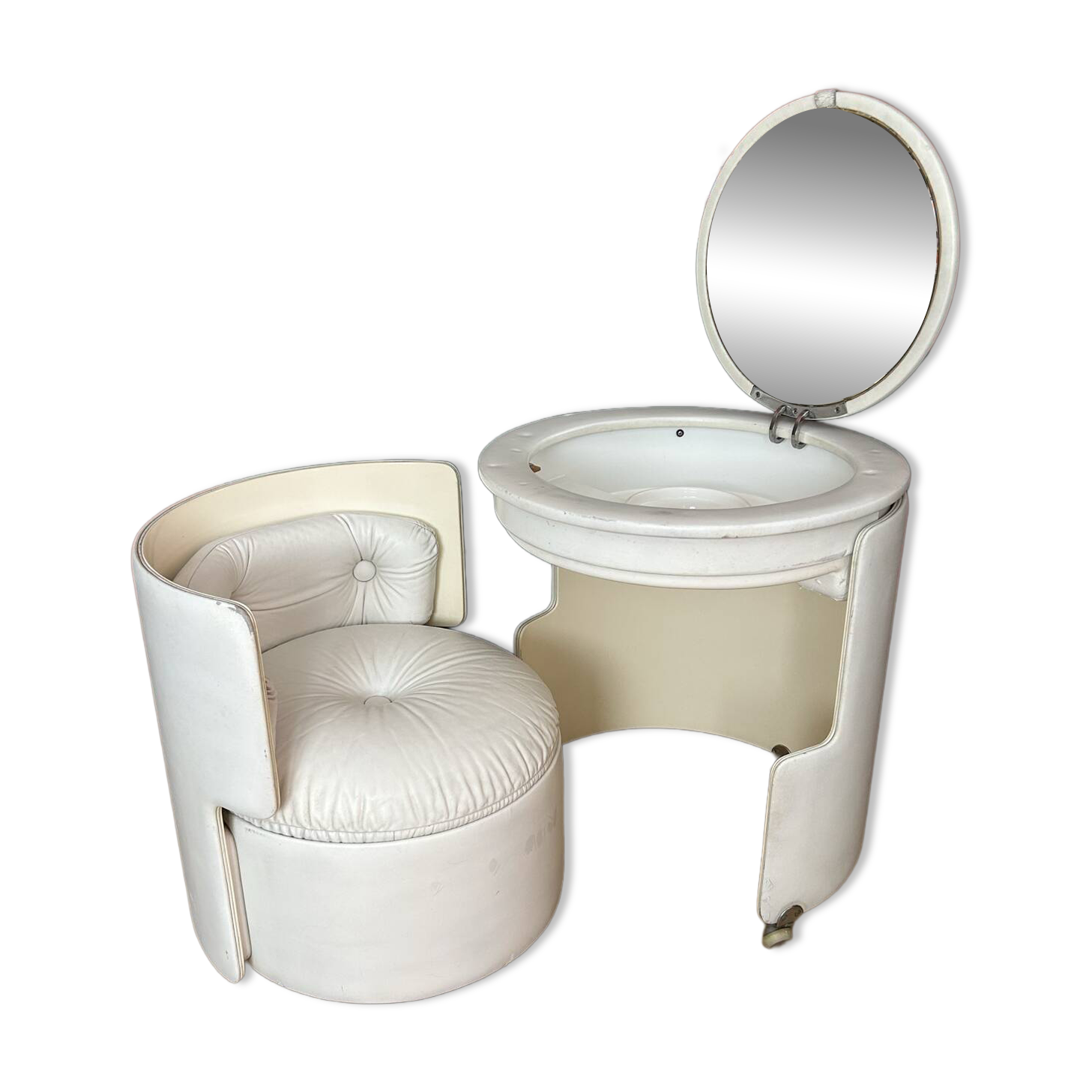 coiffeuse Dilly Dally par Luigi Massoni pour Poltrona Frau