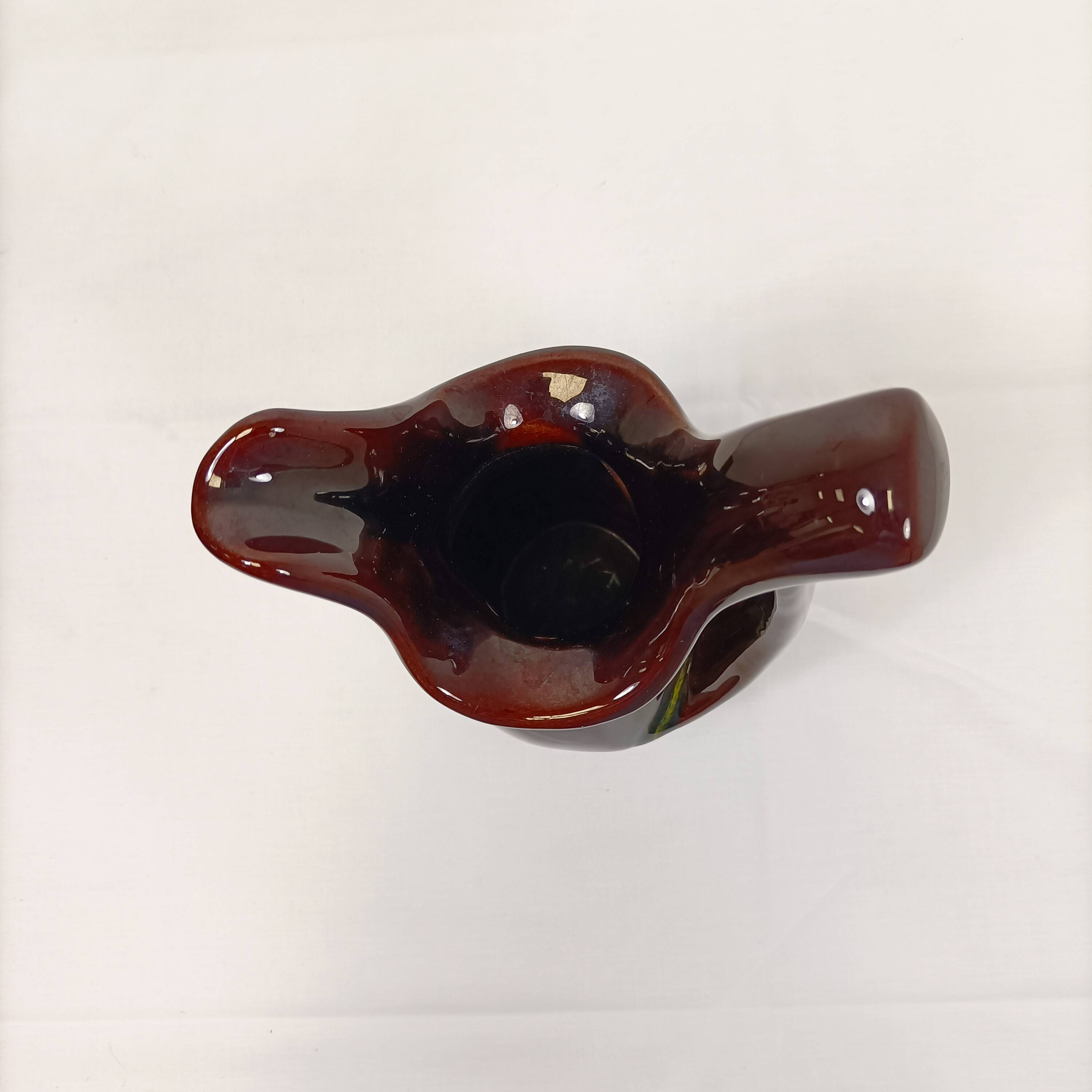 Vallauris Ewer Vintage Glazed Ceramic Vase 50' 60' – 28 cm