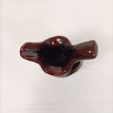 Vallauris Ewer Vintage Glazed Ceramic Vase 50' 60' – 28 cm