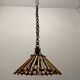 Rattan vintage Light Pendants Set of 2 1960’s