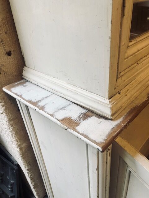 Painted wooden dresser