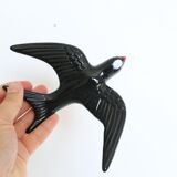 Soaring 3 ceramic swallows