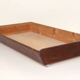 Sofa bed in day style vintage teak Danish 1960-70s