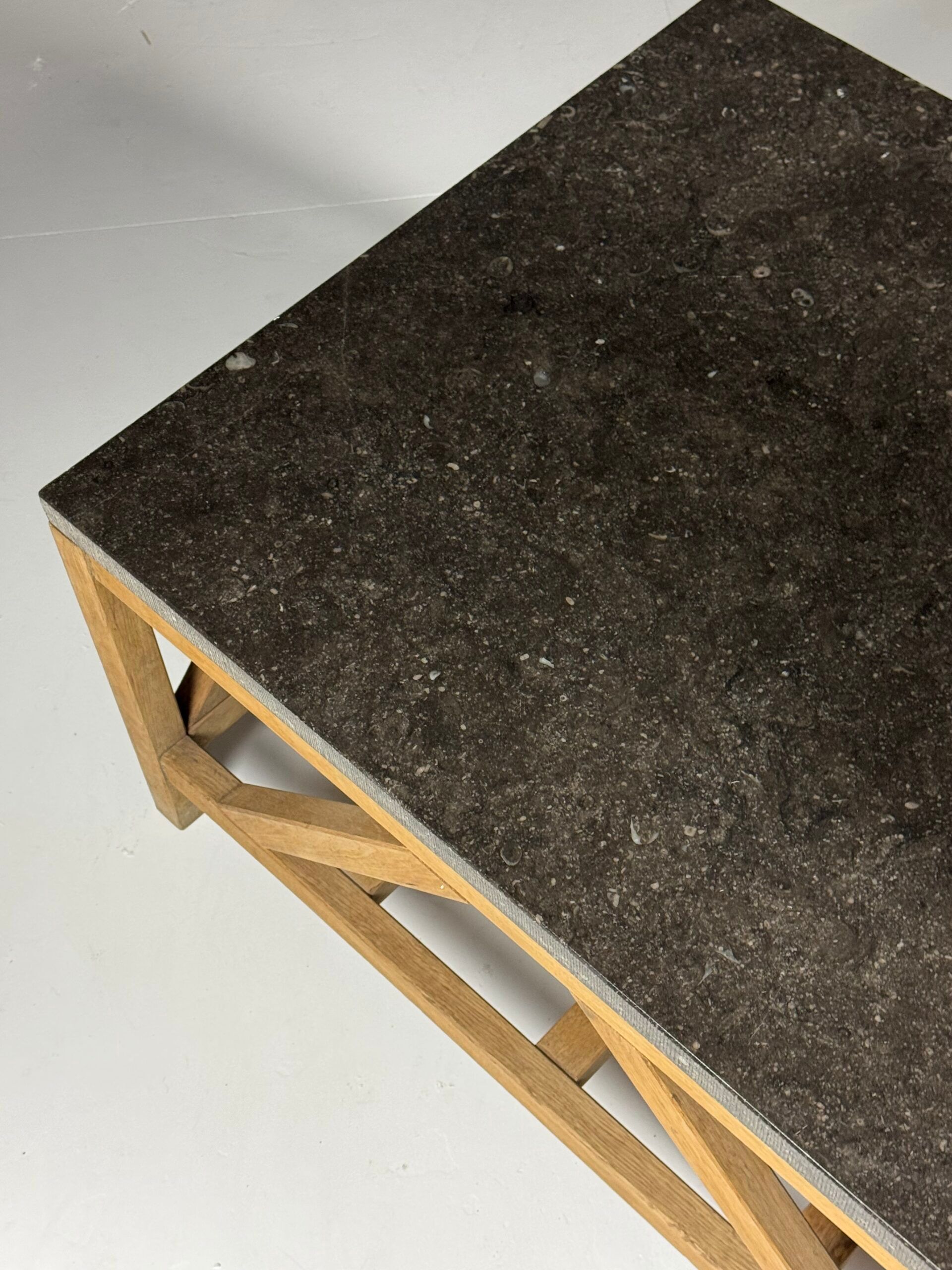 Vintage bluestone coffee table