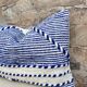 Handmade cushion cover in Berber wool: Moroccan Kilim cushion
