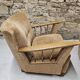 Paire de fauteuils brutalistes, années 1950