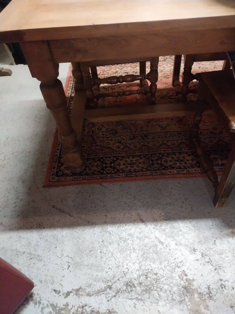 Farmhouse dining table