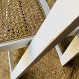 Pair of 2 folding chairs made in Italy