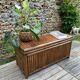 Vintage 1970 bamboo chest