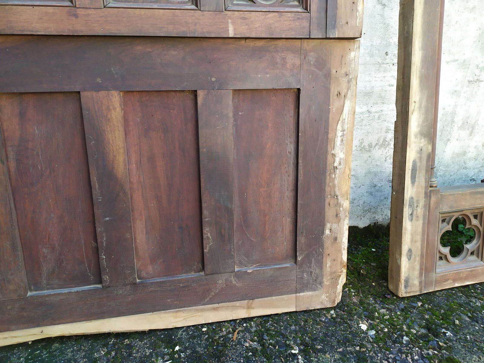 Boiserie claustra style gothique