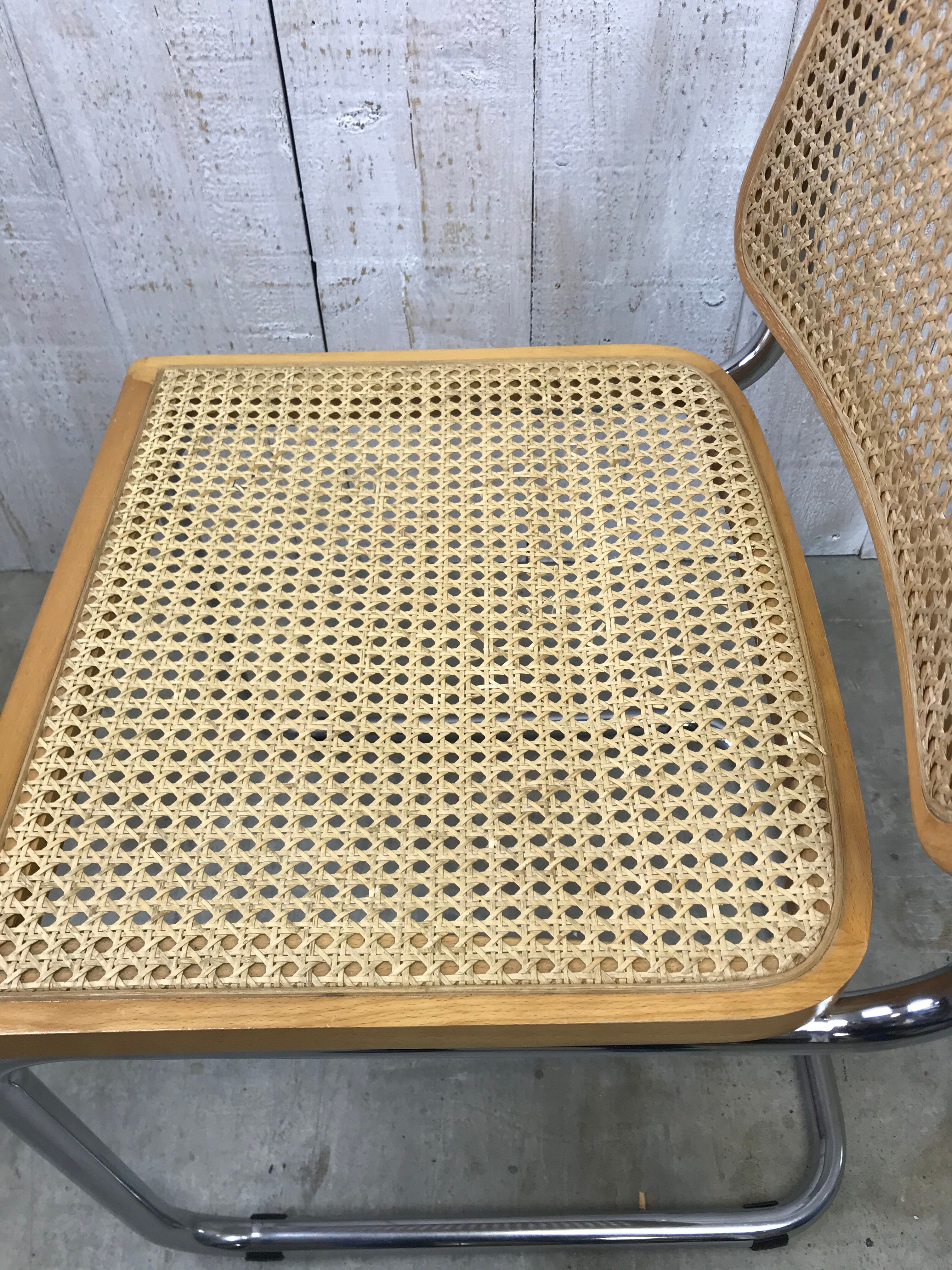 Breuer B32 cannée chair