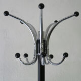 Chrome coat holder