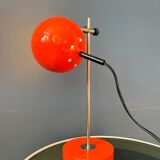 Mid-century orange eyeball space age desk lamp