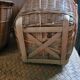 Duo de cache-pots en osier – France 1970-1980
