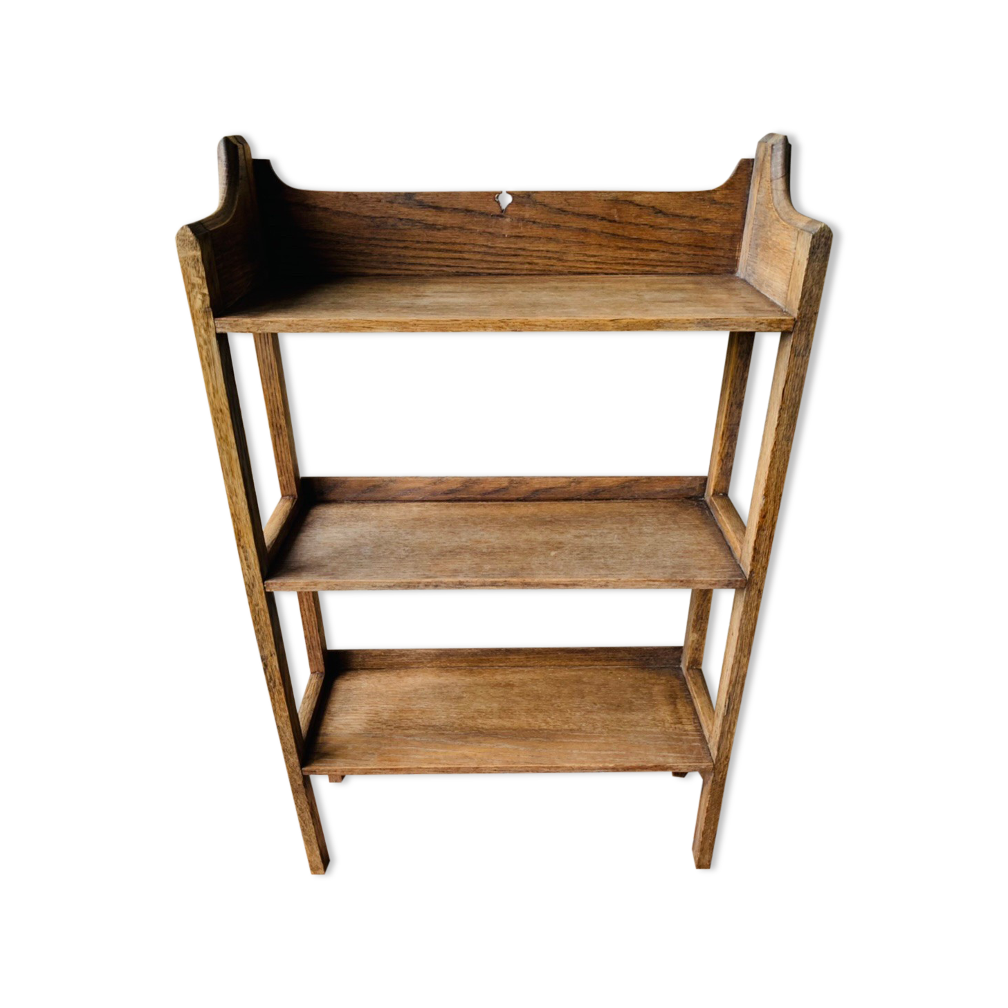 French farm 3-level shelf, circa 1940's