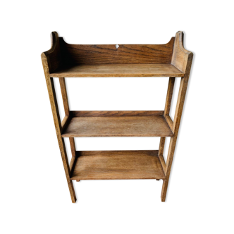 French farm 3-level shelf, circa 1940's