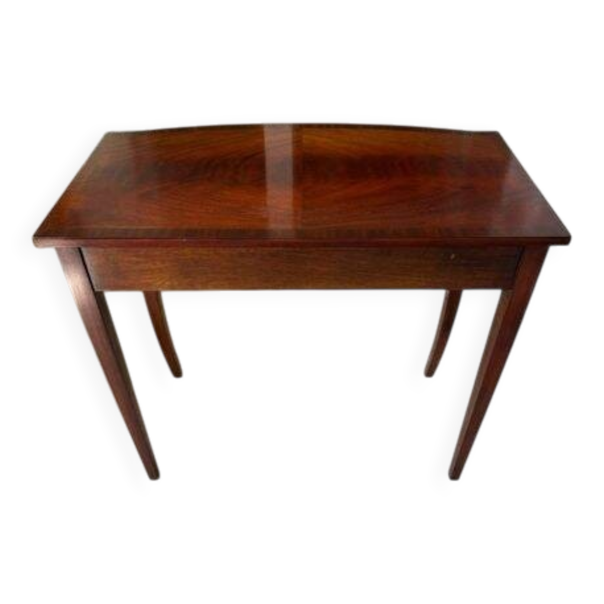 Mahogany console in Regency style 1950