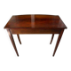 Mahogany console in Regency style 1950