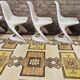 Set of 5 "Casalino" chairs by Alexander Begge for Casala, 1970.