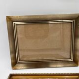 Set of 4 gold frames