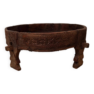 Antique coffee table from India, rare piece
