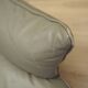 Leather swivel armchair, Italian design, 1990s, manufacture: Natuzzi