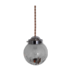 Vintage pendant lamp - Globe glass Mazzega Murano - 70s