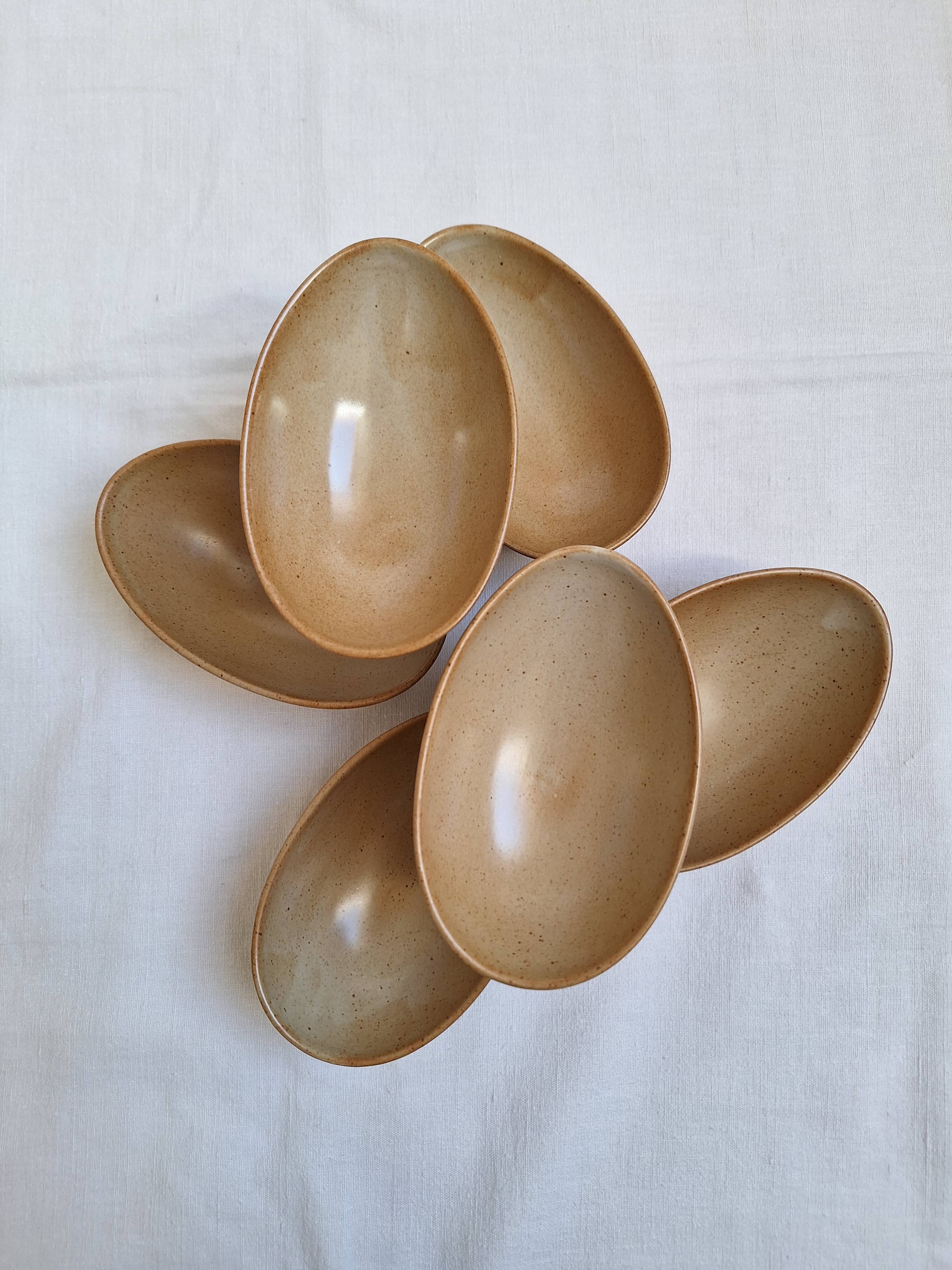 Vintage village stoneware ramekin