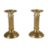 Paire de chandeliers argent 12 cm
