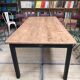 Ancienne table de communauté 6 tiroirs