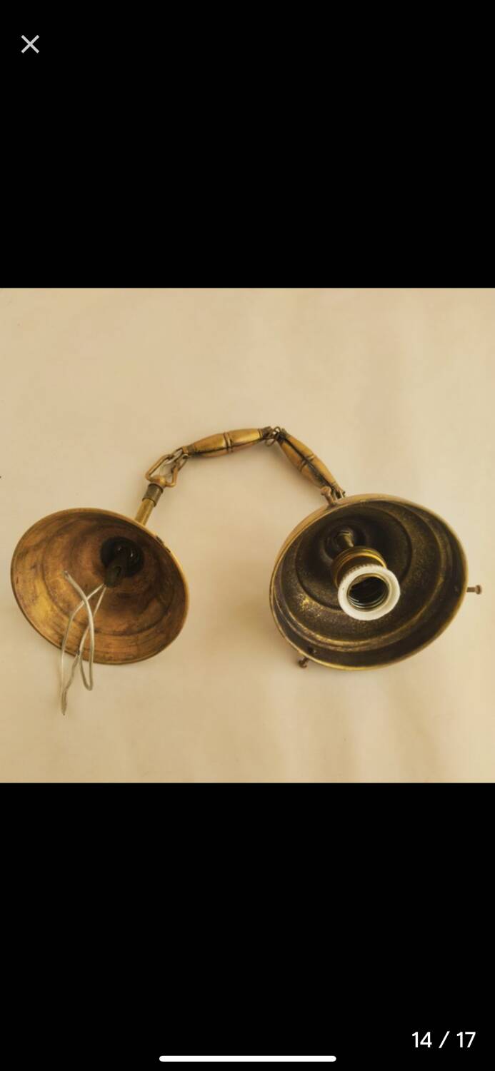 Lampe à suspendre - Verre de Murano - Rationaliste / Bauhaus