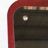 Miroir vintage en teck 1960 danemark
