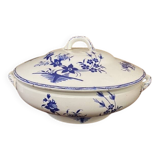 Tournai Porcelain Soup Tureen, Boch Frères, Fly Decor