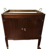 vintage mahogany serving table