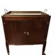 vintage mahogany serving table