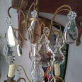 Chandelier and two wall lamps