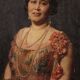 Portrait de dame signé Angelo Garino et daté 1931