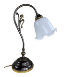 Antique tulip lamp