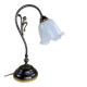 Antique tulip lamp