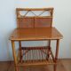 Vintage bamboo bedside pair