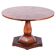 Table à manger Biedermeier en noyer, République tchèque, années 1830