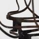 Brutalist candelabra in the manner of Jean Touret