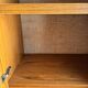 Tall Danish Teak Cabinet, Warm Brown Teak with Integrated Handles, 1970s Modular Design