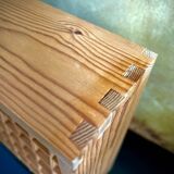Wooden ceiling lamp, 1970s